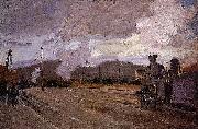 Claude Monet The Gare d'Argenteuil oil painting